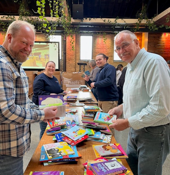Bernies Book Bank Sorting
