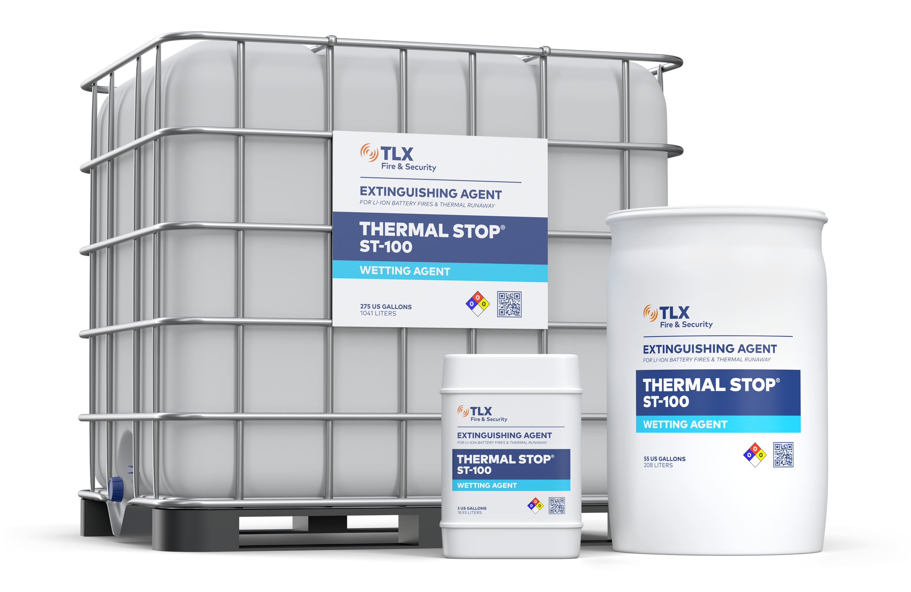 Thermal stop container group